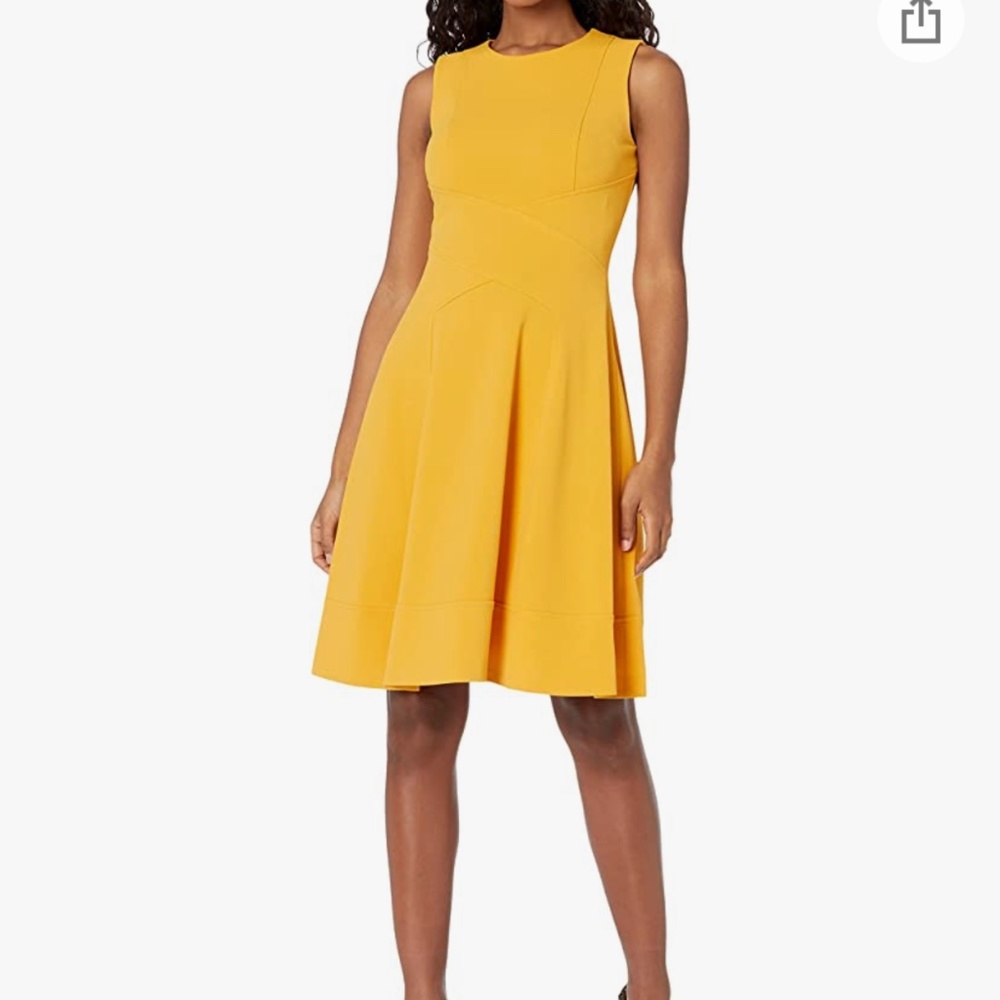 Tommy Hilfiger Yellow Dress